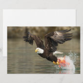 Sprengladender Adler Briefpapier (Vorne/Hinten)