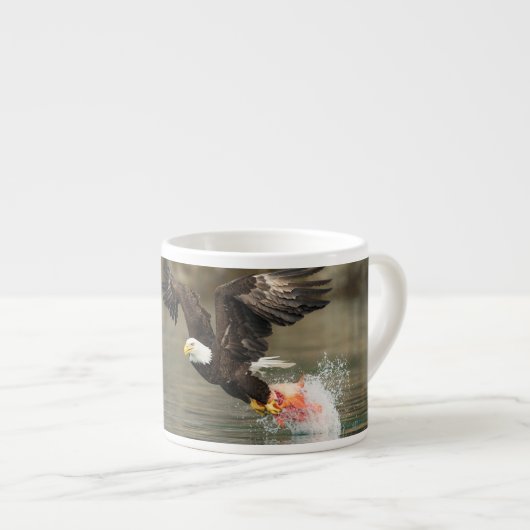 Sprengladender Adler Espressotasse (Vorderseite Rechts)