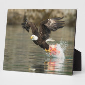 Sprengladender Adler Fotoplatte (Seite)