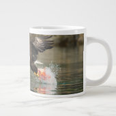 Sprengladender Adler Jumbo-Tasse (Rechts)