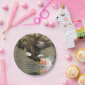 Sprengladender Adler Pappteller (Party)