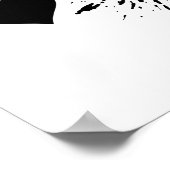 Sprengstoff-I-Liebe-Fußball Poster (Ecke)