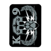 Sprengstoffdetektor K-9-Insignia-Magnet Magnet (Vertikal)