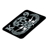 Sprengstoffdetektor K-9-Insignia-Magnet Magnet (Linke Seite)