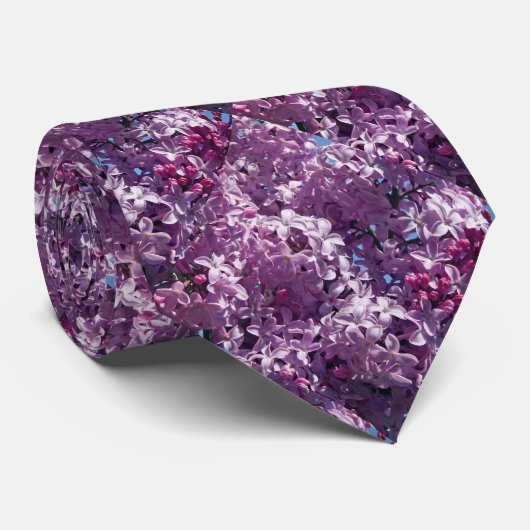 Sprengung Blumen-Flieder-der Krawatte (Gerollt)