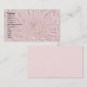 Sprengung des Freude-Prägen Ähnlichen Visitenkarte (Vorne/Hinten)