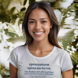 SPREZZATURA: DIE ITALIENISCHE MODEKUNST-DenimArt T-Shirt