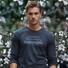 SPREZZATURA: DIE ITALIENISCHE MODEKUNST - DenimArt Tri-Blend Shirt
