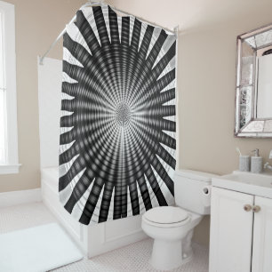 Sprial Madness Duschvorhang
