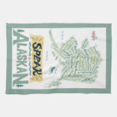 Sprich Alaskan! Küchentücher (Horizontal)