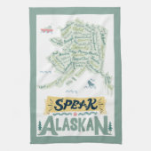 Sprich Alaskan! Küchentücher (Vertikal)