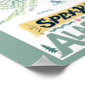 Sprich Alaskan! Poster (Ecke)