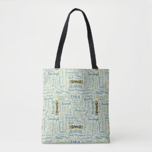 Sprich Alaskan! Tragetasche Tasche