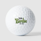 Sprich Birdie mit Me Funny Golfball (Vorderseite)