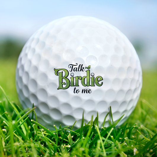 Sprich Birdie mit Me Funny Golfball
