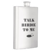 Sprich Birdie mit meinem lustigen Golfkurs angesag Flachmann (Rechts)