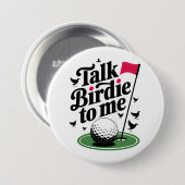 Sprich Birdie mit mir Funny golf puff Button (Vorne & Hinten)