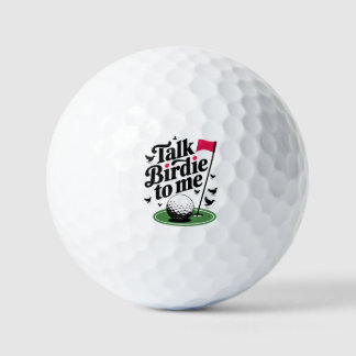 Sprich Birdie mit mir Funny golf puff Golfball