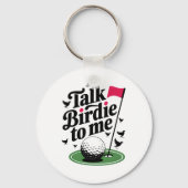 Sprich Birdie mit mir Funny golf puff Schlüsselanhänger (Rückseite)