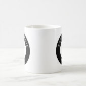 Sprich Birdie mit mir Funny Golfer Silhouette Blac Kaffeetasse (Mittel)