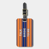 Sprich Birdie mit mir Gepäckanhänger (Vorderseite vertikal)