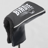 Sprich Birdie mit mir Golf Headcover (3/4 Vorderseite)