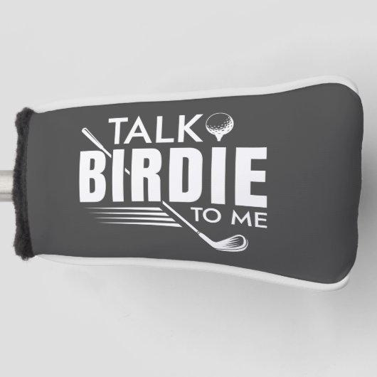 Sprich Birdie mit mir Golf Headcover (Vorderseite)
