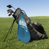 Sprich Birdie mit mir Golfhandtuch (Gras)