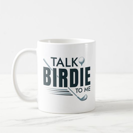 Sprich Birdie mit mir Kaffeetasse (Links)