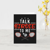 Sprich Birdie mit mir Karte (Gelbe Blume)