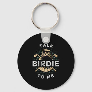 Sprich Birdie Mit Mir Lustiger Golfspieler Pun Gol Schlüsselanhänger