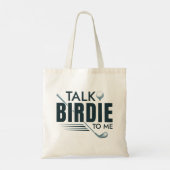 Sprich Birdie mit mir Tragetasche (Rückseite)