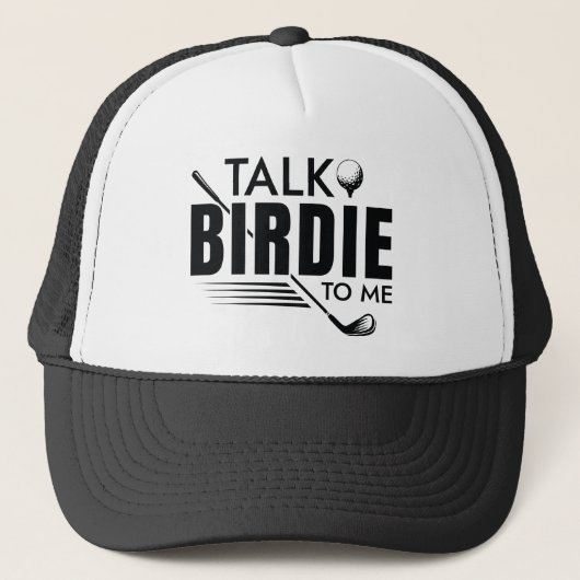 Sprich Birdie mit mir Truckerkappe (Vorderseite)