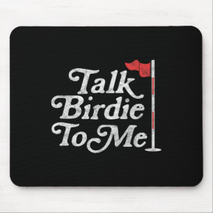 Sprich Birdie Zu Mir Lustiger Golfer Vater Vaterta Mousepad