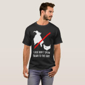 Sprich bitte nicht Italienisch mit der Ziegenmeme T-Shirt (Vorne ganz)