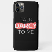 Sprich Darcy mit mir Case-Mate iPhone Hülle (Rückseite)