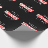 Sprich Darcy mit mir Geschenkpapier (Ecke)