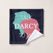 Sprich Darcy mit mir IV Badhandtuch Set (Waschlappen)