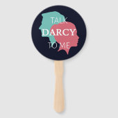 Sprich Darcy mit mir IV Fächer (Rückseite)