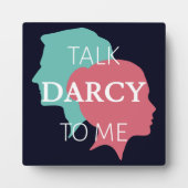 Sprich Darcy mit mir IV Fotoplatte (Vorderseite)