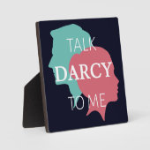 Sprich Darcy mit mir IV Fotoplatte (Vorderseite)