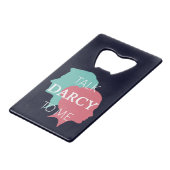 Sprich Darcy mit mir IV Geldbeutel Flaschenöffner (Rückseite Schrägansicht)