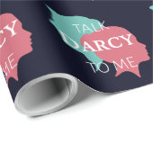 Sprich Darcy mit mir IV Geschenkpapier (Rolleneckpunkt)