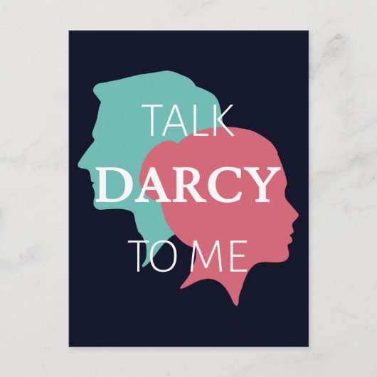 Sprich Darcy mit mir IV Postkarte (Vorderseite)