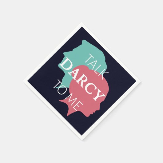 Sprich Darcy mit mir IV Serviette (Ecke)