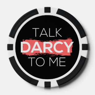 Sprich Darcy mit mir Pokerchips