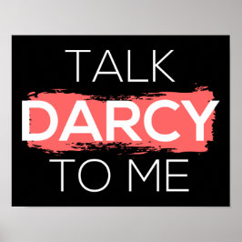 Sprich Darcy mit mir Poster