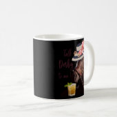 Sprich Derby mit Me-Mint Juleps-Derby Pferderennen Kaffeetasse (VorderseiteRechts)