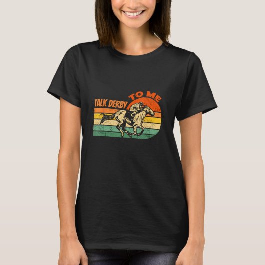 Sprich Derby mit mir Derby Racing T-Shirt (Vorderseite)