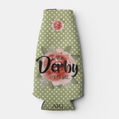 Sprich Derby mit mir Floral Flaschenkühler (Vorderseite)